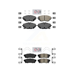 AmeriBRAKES KNF-101699 Disc Brake Pad for 2018-2019 Toyota C-HR - Front and Rear