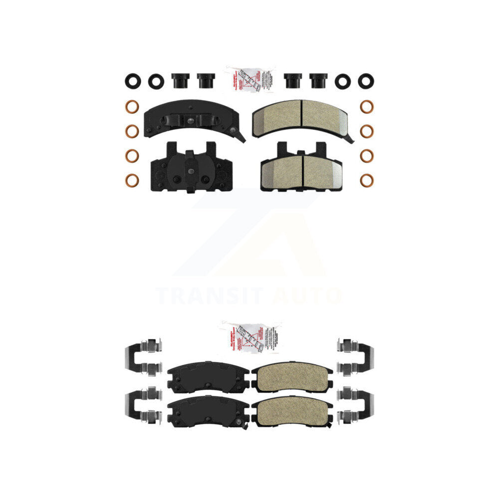 AmeriBRAKES KNF-101701 Disc Brake Pad for 1999 Cadillac DeVille - Front and Rear