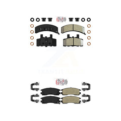 AmeriBRAKES KNF-101701 Disc Brake Pad for 1999 Cadillac DeVille - Front and Rear