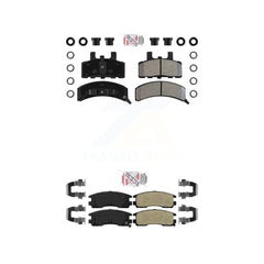 AmeriBRAKES KNF-101702 Disc Brake Pad for 1999 Cadillac DeVille - Front and Rear