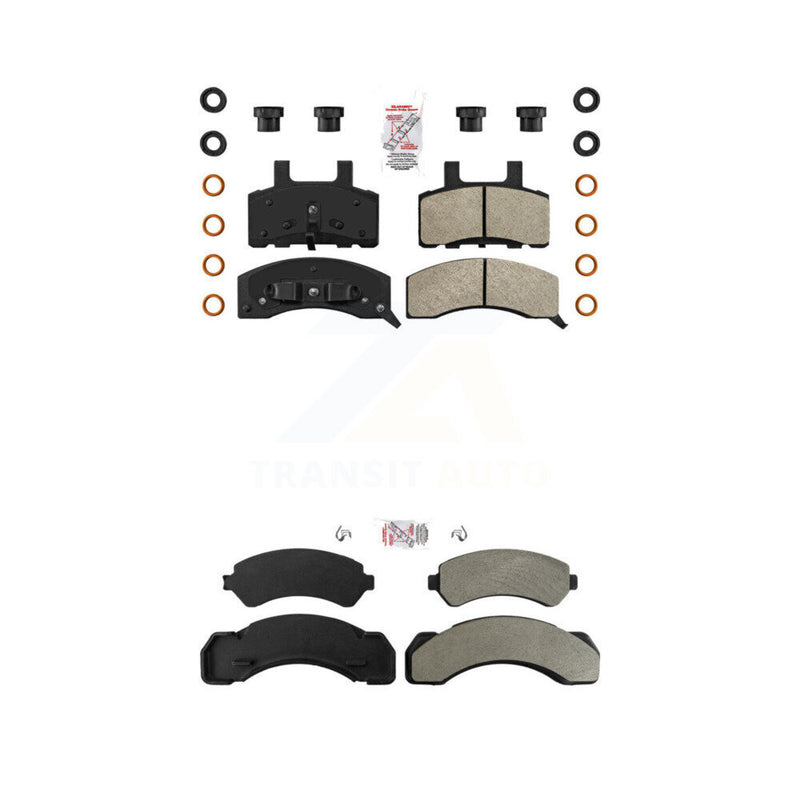 AmeriBRAKES KNF-101705 Disc Brake Pad for 1994 GMC C3500 - Front and Rear