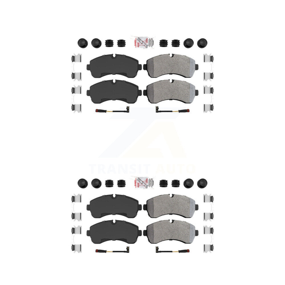 AmeriBRAKES KNF-101706 Disc Brake Pad for 2004-2012 Workhorse W42, Workhorse Custom Chassis W42, Workhorse P32 - Front and Rear