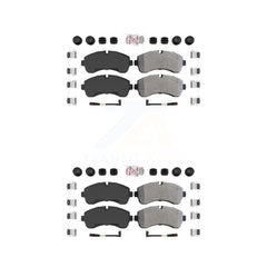 AmeriBRAKES KNF-101706 Disc Brake Pad for 2004-2012 Workhorse W42, Workhorse Custom Chassis W42, Workhorse P32 - Front and Rear