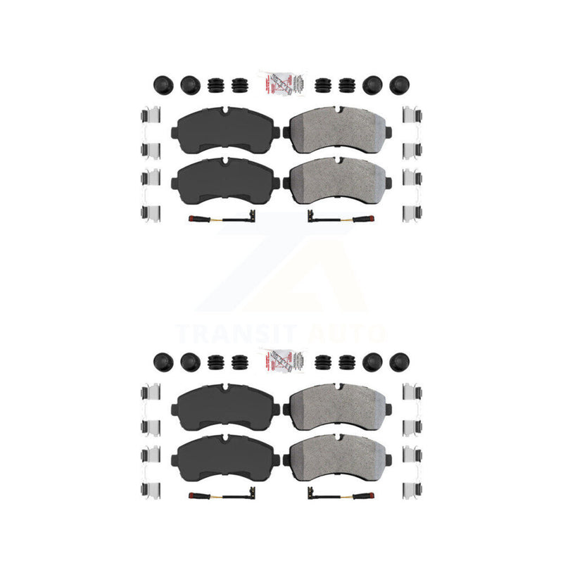 AmeriBRAKES KNF-101706 Disc Brake Pad for 2004-2012 Workhorse W42, Workhorse Custom Chassis W42, Workhorse P32 - Front and Rear