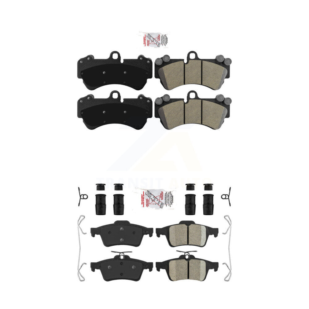 AmeriBRAKES KNF-101719 Disc Brake Pad for 2017 Mercedes-Benz G550 4x4 - Front and Rear