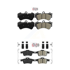 AmeriBRAKES KNF-101719 Disc Brake Pad for 2017 Mercedes-Benz G550 4x4 - Front and Rear