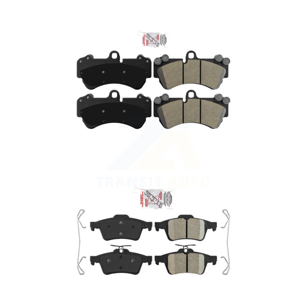 AmeriBRAKES KNF-101720 Disc Brake Pad for 2017 Mercedes-Benz G550 4x4 - Front and Rear