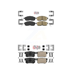 AmeriBRAKES KNF-101723 Disc Brake Pad for 2007-2013 Suzuki SX4 Crossover, Suzuki SX4 - Front and Rear