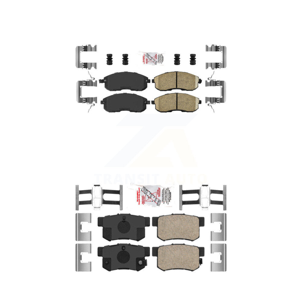 AmeriBRAKES KNF-101725 Disc Brake Pad for 2007-2013 Suzuki SX4 Crossover, Suzuki SX4 - Front and Rear
