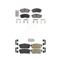AmeriBRAKES KNF-101735 Disc Brake Pad for 2002-2004 INFINITI I35 - Front and Rear