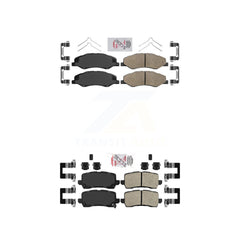 AmeriBRAKES KNF-101739 Disc Brake Pad for 2021-2023 Honda Odyssey - Front and Rear