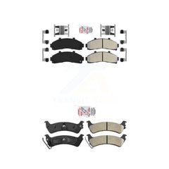 AmeriBRAKES KNF-101740 Disc Brake Pad for 2001 Ford Explorer - Front and Rear