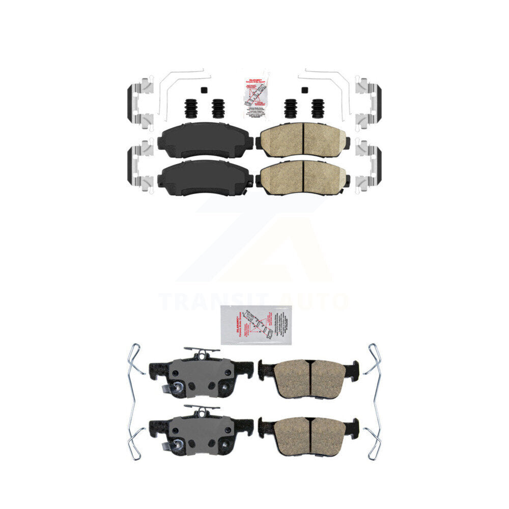 AmeriBRAKES KNF-101748 Disc Brake Pad for 2021-2024 Acura RDX, Acura TLX - Front and Rear