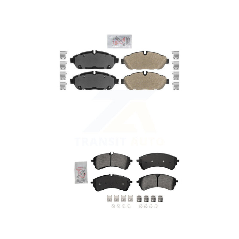 AmeriBRAKES KNF-101755 Disc Brake Pad for 2020-2023 Ford Transit-350, Ford Transit-350 HD and More - Front and Rear