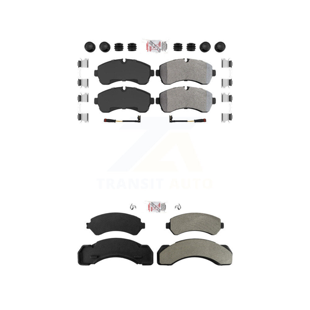AmeriBRAKES KNF-101756 Disc Brake Pad for 2004-2005 Workhorse W42, Workhorse P32 - Front and Rear