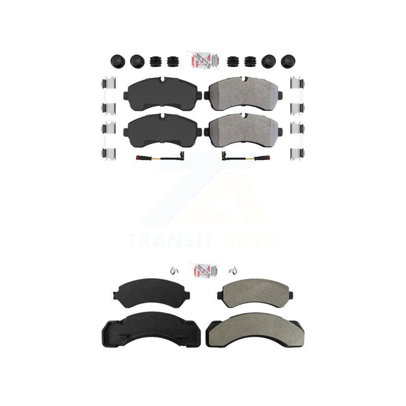 AmeriBRAKES KNF-101756 Disc Brake Pad for 2004-2005 Workhorse W42, Workhorse P32 - Front and Rear
