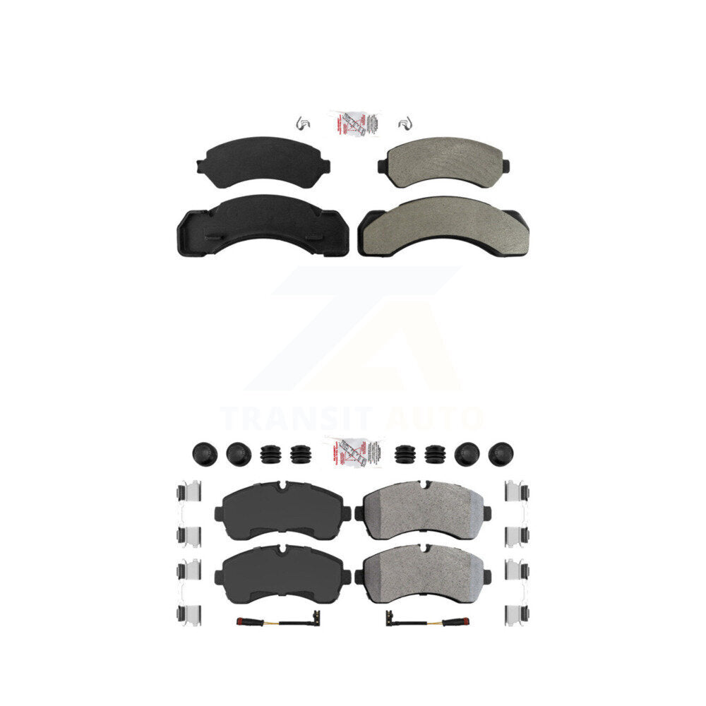 AmeriBRAKES KNF-101757 Disc Brake Pad for 2004-2005 Workhorse W42, Workhorse P32 - Front and Rear