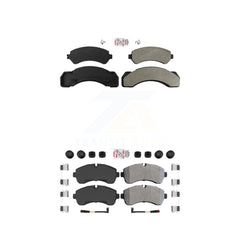 AmeriBRAKES KNF-101757 Disc Brake Pad for 2004-2005 Workhorse W42, Workhorse P32 - Front and Rear