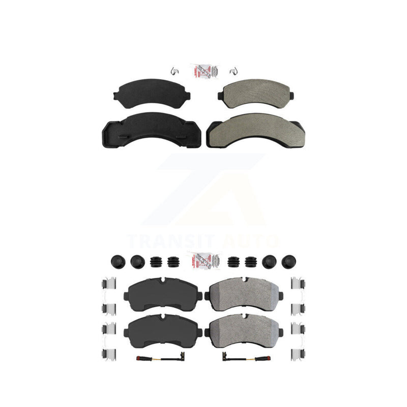 AmeriBRAKES KNF-101757 Disc Brake Pad for 2004-2005 Workhorse W42, Workhorse P32 - Front and Rear