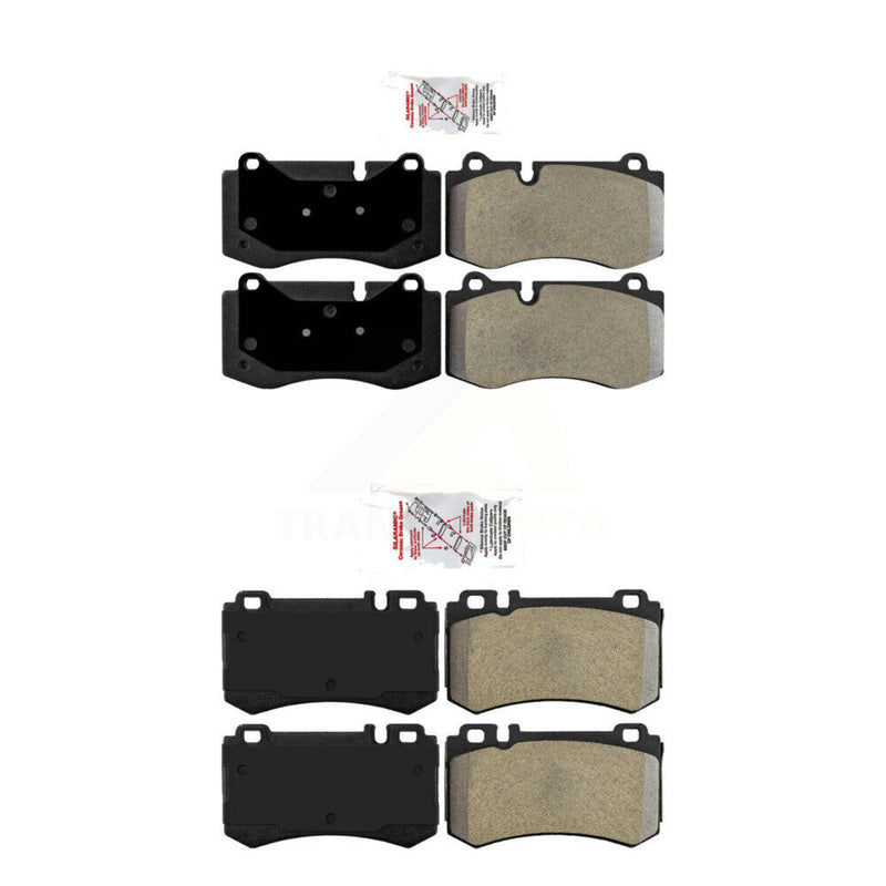 AmeriBRAKES KNF-101761 Disc Brake Pad for 2007-2013 Mercedes-Benz S600 - Front and Rear
