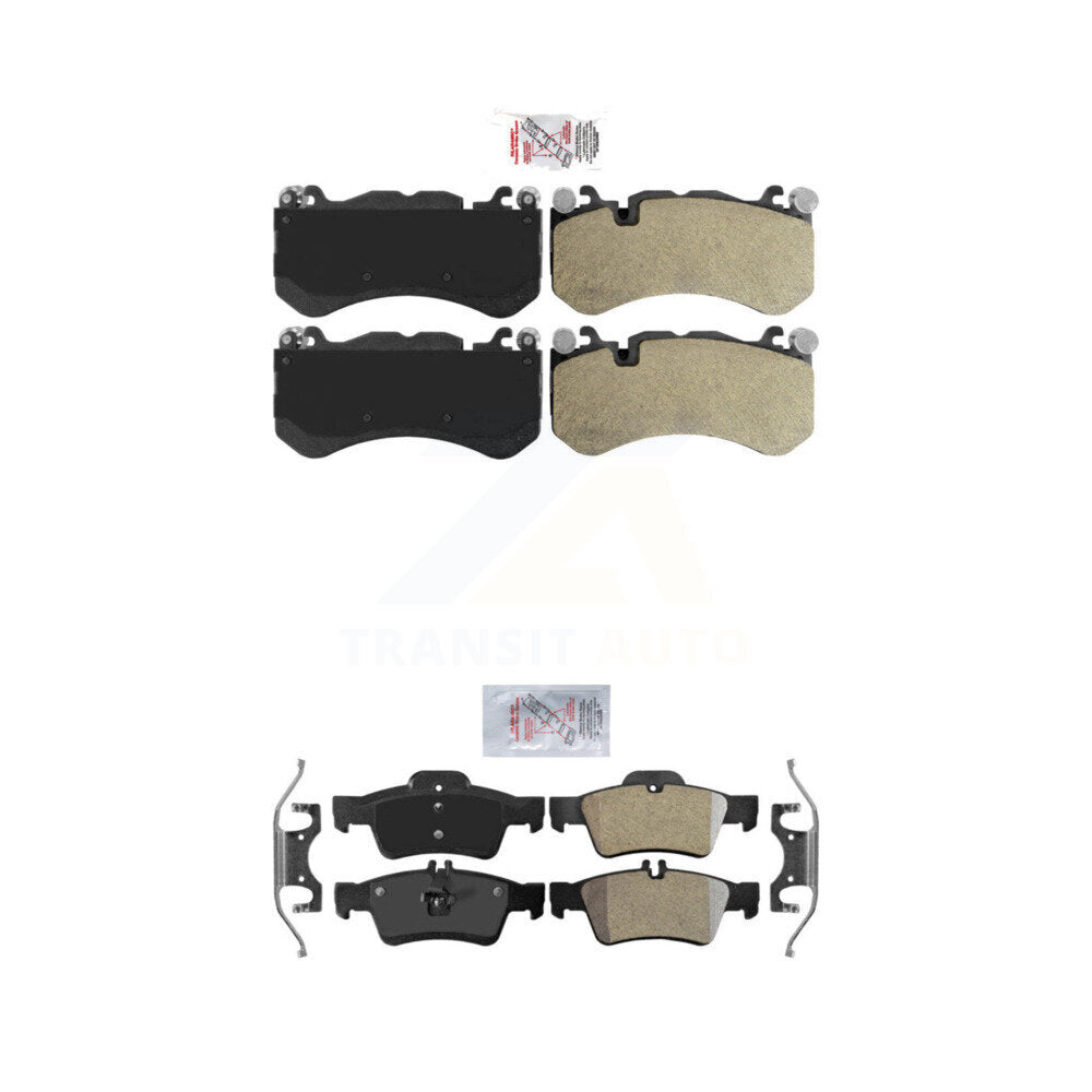 AmeriBRAKES KNF-101767 Disc Brake Pad for 2007-2011 Mercedes-Benz SL63 AMG, Mercedes-Benz SL65 AMG, Mercedes-Benz E63 AMG - Front and Rear