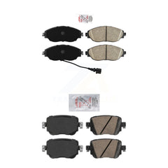 AmeriBRAKES KNF-101769 Disc Brake Pad for 2015 Volkswagen Golf - Front and Rear