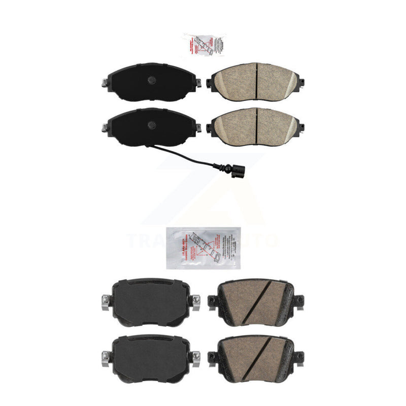 AmeriBRAKES KNF-101769 Disc Brake Pad for 2015 Volkswagen Golf - Front and Rear