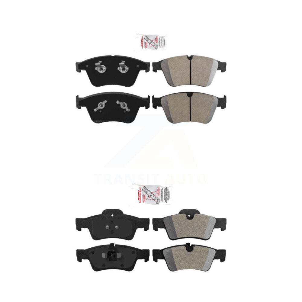 AmeriBRAKES KNF-101774 Disc Brake Pad for 2007 Mercedes-Benz ML63 AMG - Front and Rear
