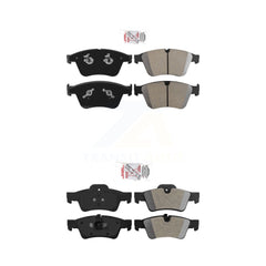 AmeriBRAKES KNF-101774 Disc Brake Pad for 2007 Mercedes-Benz ML63 AMG - Front and Rear