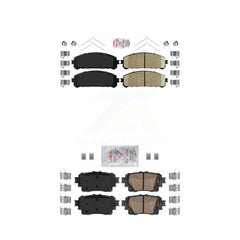 AmeriBRAKES KNF-101777 Disc Brake Pad for 2020-2023 Lexus NX350, Lexus NX350h and More - Front and Rear
