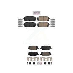 AmeriBRAKES KNF-101783 Disc Brake Pad for 2020-2025 Hyundai Sonata, Kia Niro EV, Kia K5 - Front and Rear