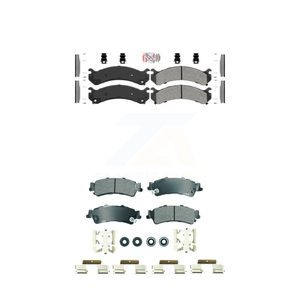 AmeriBRAKES KNF-101818 Disc Brake Pad for 2000-2011 Cadillac DTS, GMC Sierra 3500, Cadillac DeVille - Front and Rear