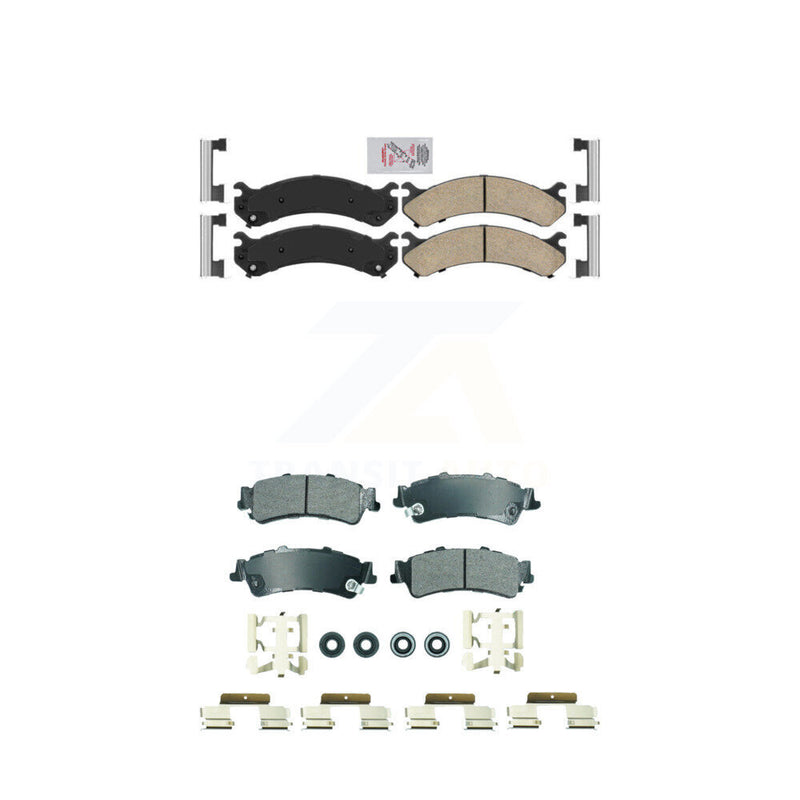 AmeriBRAKES KNF-101819 Disc Brake Pad for 2000-2011 Cadillac DTS, GMC Sierra 3500, Cadillac DeVille - Front and Rear
