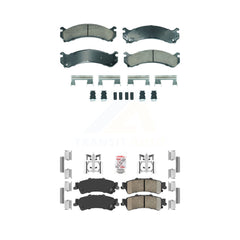 AmeriBRAKES KNF-101820 Disc Brake Pad for 2000-2011 Cadillac DTS, GMC Sierra 3500, Cadillac DeVille - Front and Rear