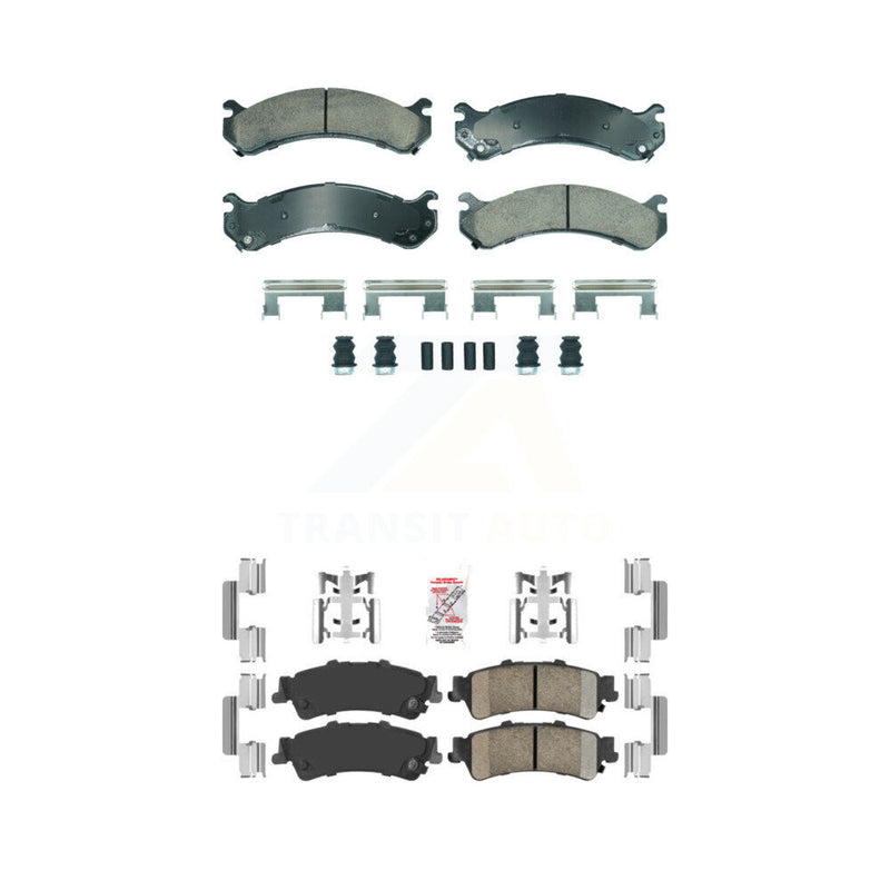 AmeriBRAKES KNF-101820 Disc Brake Pad for 2000-2011 Cadillac DTS, GMC Sierra 3500, Cadillac DeVille - Front and Rear