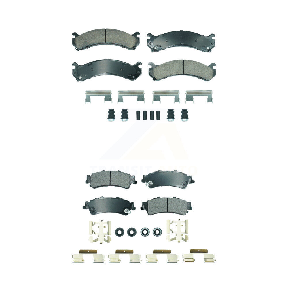 AmeriBRAKES KNF-101821 Disc Brake Pad for 2000-2011 Cadillac DTS, GMC Sierra 3500, Cadillac DeVille - Front and Rear