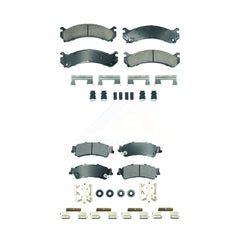 AmeriBRAKES KNF-101821 Disc Brake Pad for 2000-2011 Cadillac DTS, GMC Sierra 3500, Cadillac DeVille - Front and Rear