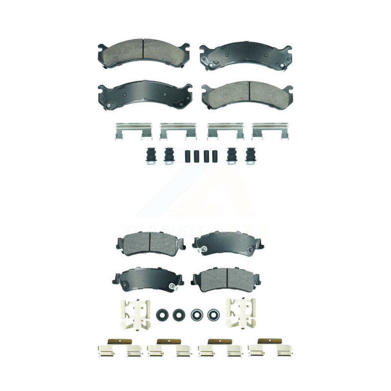 AmeriBRAKES KNF-101821 Disc Brake Pad for 2000-2011 Cadillac DTS, GMC Sierra 3500, Cadillac DeVille - Front and Rear
