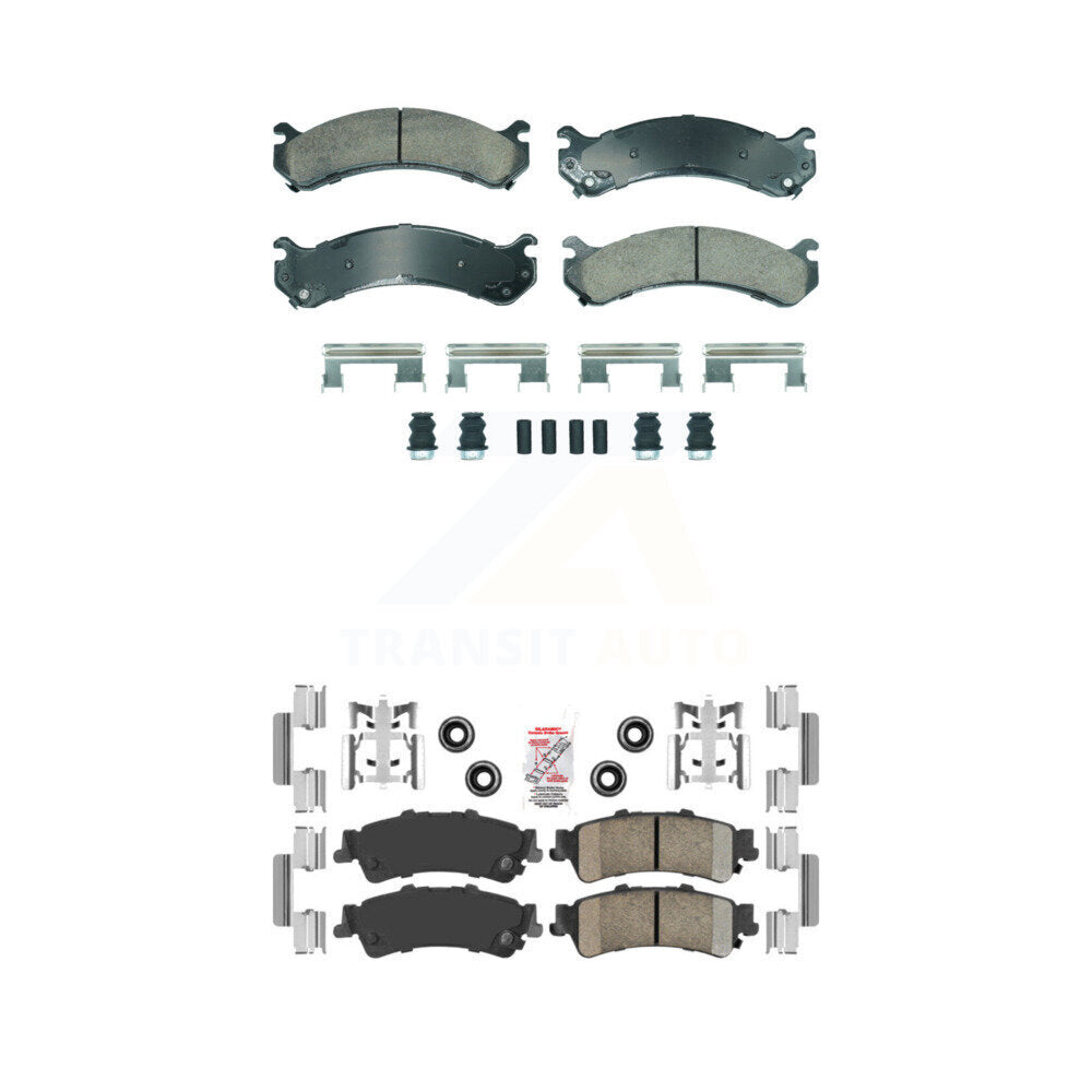 AmeriBRAKES KNF-101822 Disc Brake Pad for 2000-2011 Cadillac DTS, GMC Sierra 3500, Cadillac DeVille - Front and Rear