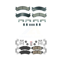 AmeriBRAKES KNF-101822 Disc Brake Pad for 2000-2011 Cadillac DTS, GMC Sierra 3500, Cadillac DeVille - Front and Rear