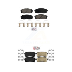AmeriBRAKES KNF-101831 Disc Brake Pad for 2020-2021 Kia Sedona - Front and Rear