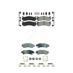AmeriBRAKES KNF-101837 Disc Brake Pad for 1999-2007 Chevrolet Silverado 1500 Classic, GMC Sierra 1500 Classic and More - Front and Rear