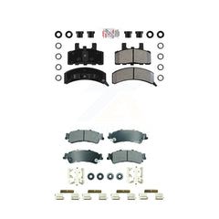 AmeriBRAKES KNF-101845 Disc Brake Pad for 1993-2000 GMC Yukon, Cadillac 60 Special - Front and Rear