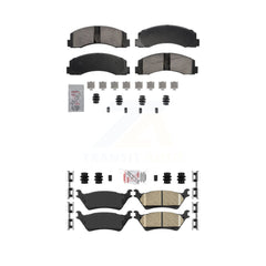AmeriBRAKES KNF-101861 Disc Brake Pad for 2018-2020 Ford F-150 - Front and Rear