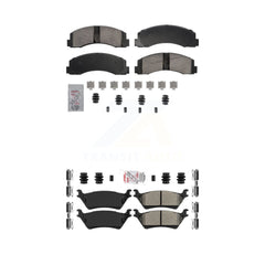 AmeriBRAKES KNF-101862 Disc Brake Pad for 2018-2020 Ford F-150 - Front and Rear