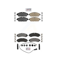 AmeriBRAKES KNF-101878 Disc Brake Pad for 2020-2021 Ford Transit-350, Ford Transit-350 HD - Front and Rear