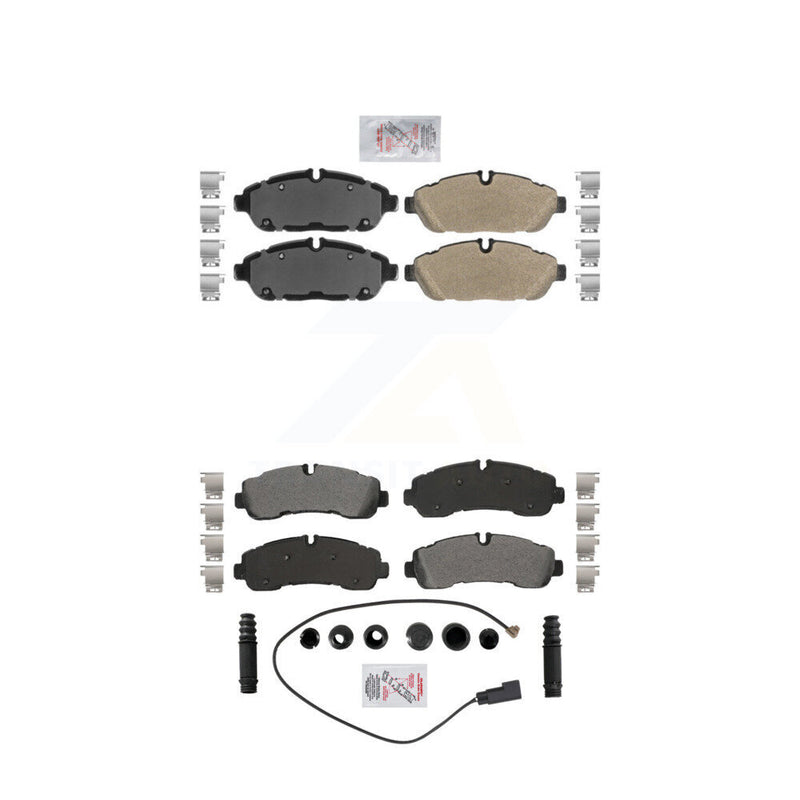 AmeriBRAKES KNF-101878 Disc Brake Pad for 2020-2021 Ford Transit-350, Ford Transit-350 HD - Front and Rear