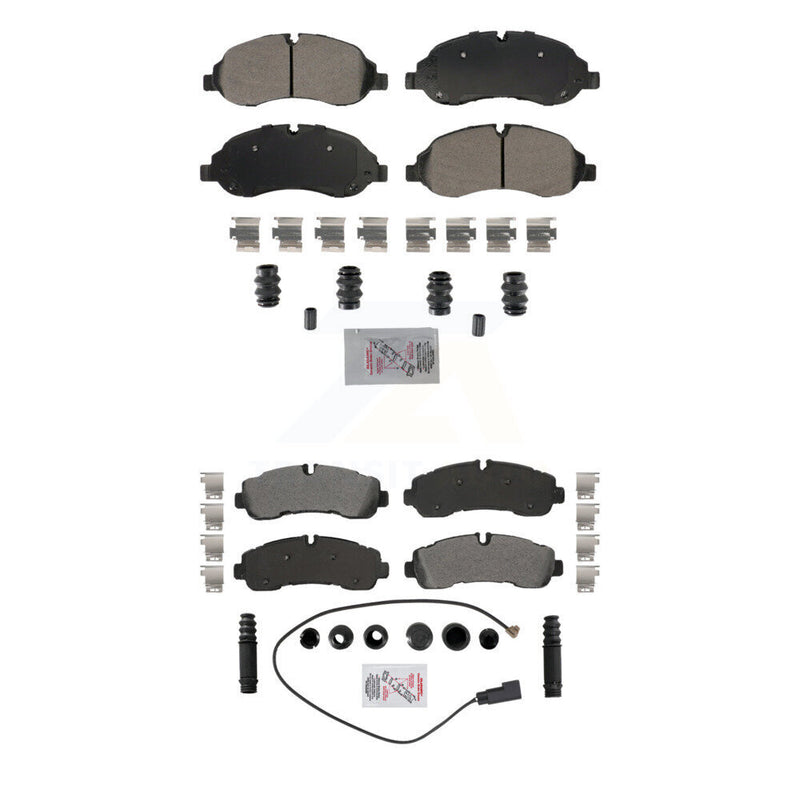 AmeriBRAKES KNF-101881 Disc Brake Pad for 2020 Ford Transit-350 - Front and Rear
