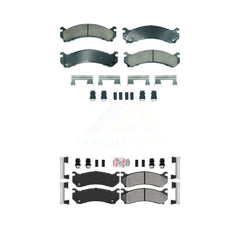 AmeriBRAKES KNF-101889 Disc Brake Pad for 1999-2013 Chevrolet Silverado 1500 HD Classic, Chevrolet Silverado 2500 HD Classic and More - Front and Rear