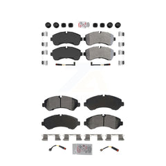 AmeriBRAKES KNF-101908 Disc Brake Pad for 2019-2023 Mercedes-Benz Sprinter 3500, Mercedes-Benz Sprinter 3500XD and More - Front and Rear